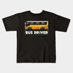 Bus Driver Kids T-Shirt